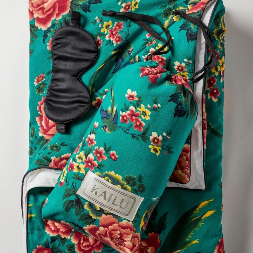 Raw silk blanket handmade by Kailu